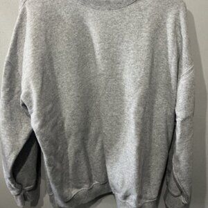 Reflex Crewneck Sweatshirt Gray Mens Large Relaxed Fit